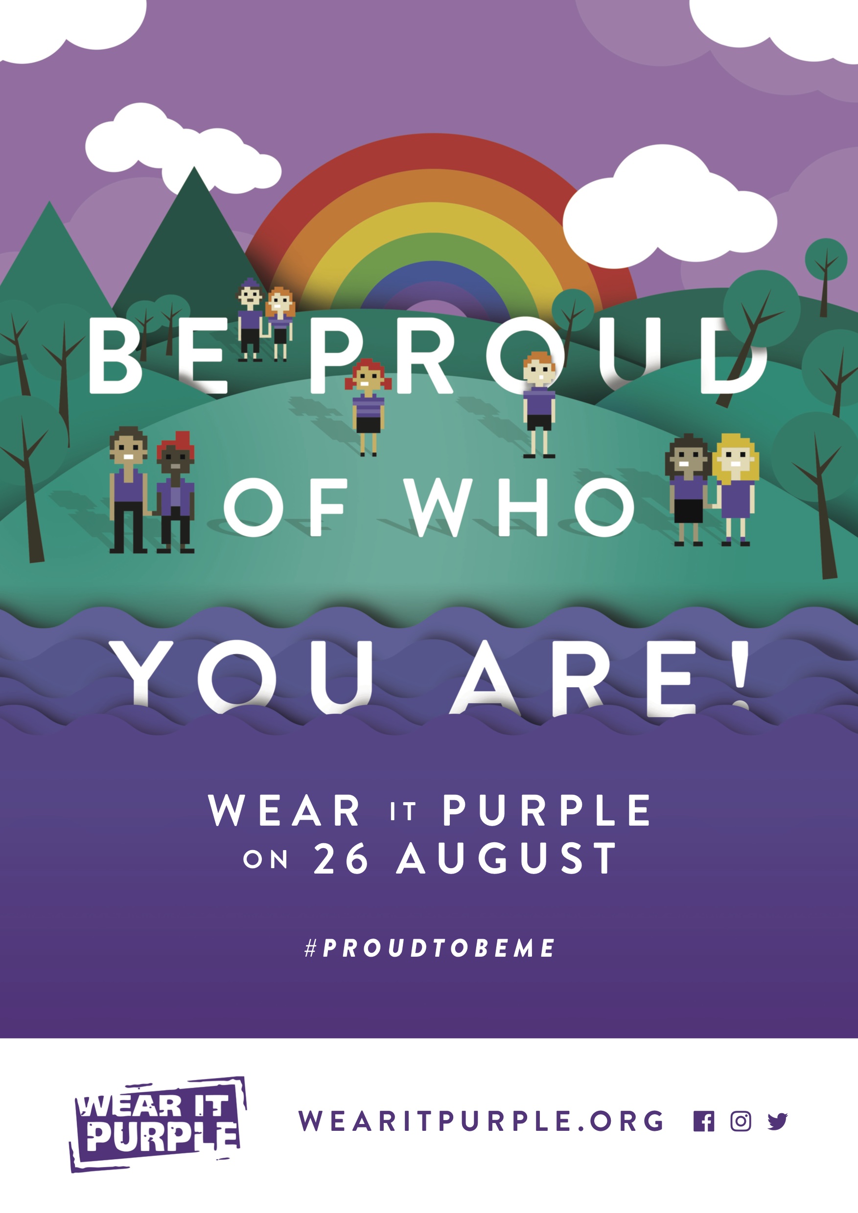 Wear it purple hotsell